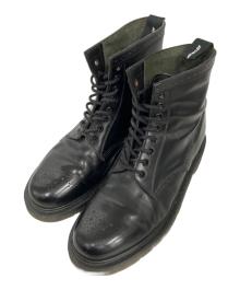 cause×LOAKE（コーズ×ローク）の古着「8ホールブーツ」｜ブラック