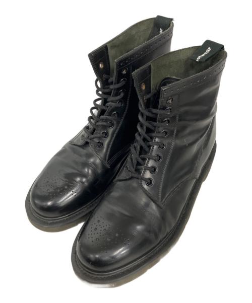 cause（コーズ）CAUSE (コーズ) LOAKE (ローク) 8ホールブーツ ブラック サイズ:表記無しの古着・服飾アイテム