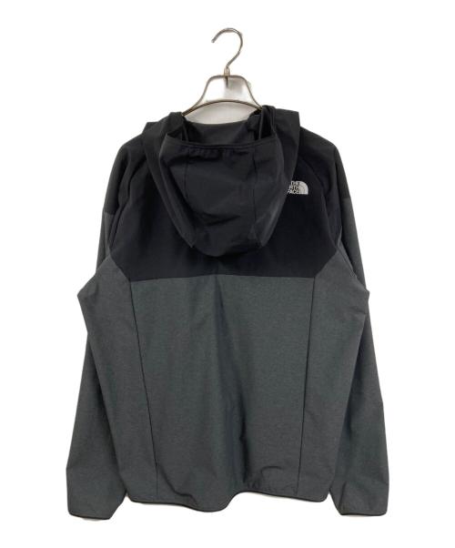 THE NORTH FACE（ザ ノース フェイス）THE NORTH FACE (ザ ノース フェイス) エイペックスフレックスフーディ グレ-×ブラック サイズ:XLの古着・服飾アイテム