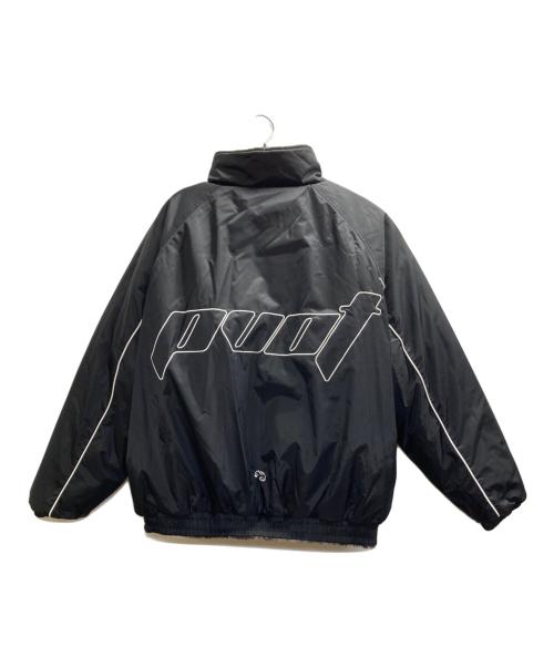 PVOT（ピボット）pvot (ピボット) CREW STADIUM REVERSIBLE JACKET グレー サイズ:Ⅼの古着・服飾アイテム