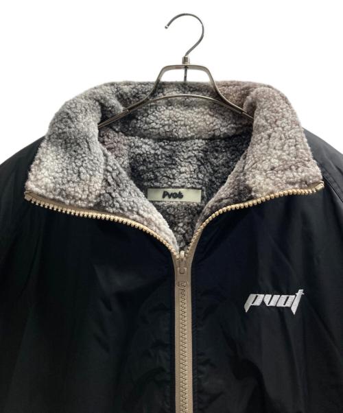 PVOT（ピボット）pvot (ピボット) CREW STADIUM REVERSIBLE JACKET グレー サイズ:Ⅼの古着・服飾アイテム