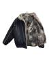 中古・古着 pvot (ピボット) CREW STADIUM REVERSIBLE JACKET グレー サイズ:Ⅼ：23000円