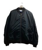 MAISON SPECIALメゾンスペシャル）の古着「ROYAL AIR VENTILEプライムオーバーMA-1」｜ネイビー