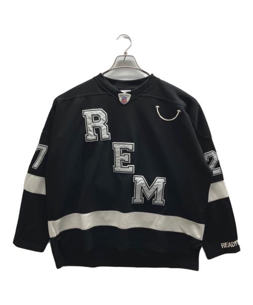 READYMADE（レディメイド）READYMADE (レディメイド) GAME SHIRT SMILE ブラック サイズ:1の古着・服飾アイテム
