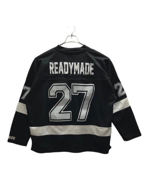 READYMADE（レディメイド）READYMADE (レディメイド) GAME SHIRT SMILE ブラック サイズ:1の古着・服飾アイテム