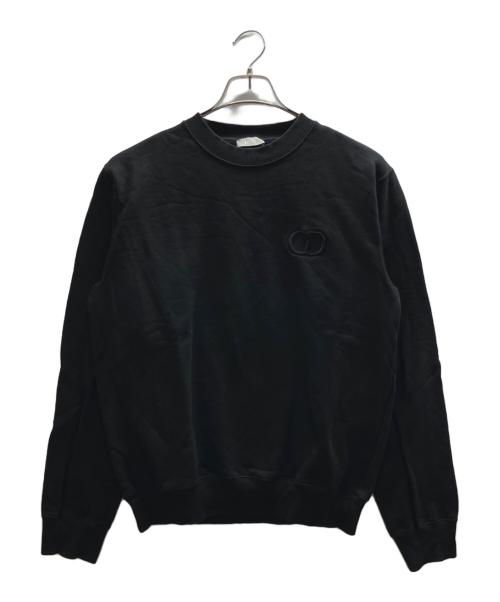 DIOR HOMME（ディオール オム）Dior Homme (ディオール オム) CD Icon スウェットシャツ ブラック サイズ:Ⅼの古着・服飾アイテム