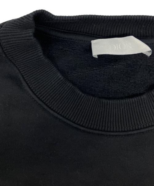 DIOR HOMME（ディオール オム）Dior Homme (ディオール オム) CD Icon スウェットシャツ ブラック サイズ:Ⅼの古着・服飾アイテム