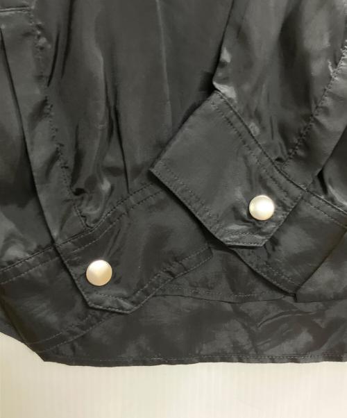 RICK OWENS（リックオウエンス）RICK OWENS (リックオウエンス) LARRY SHIRT ブラック サイズ:48の古着・服飾アイテム