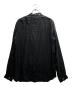 RICK OWENS (リックオウエンス) LARRY SHIRT ブラック サイズ:48：55000円