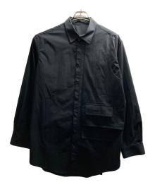 Y-3（ワイスリー）の古着「ルーズフィットロングスリーブシャツ」｜ブラック