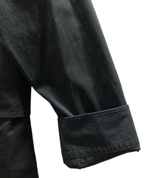 Y-3（ワイスリー）Y-3 (ワイスリー) ルーズフィットロングスリーブシャツ ブラック サイズ:Ⅼの古着・服飾アイテム