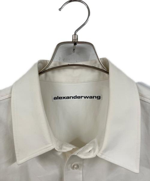 ALEXANDER WANG（アレキサンダー・ワン）ALEXANDER WANG (アレキサンダー・ワン) オーバーサイズシャツ ホワイト サイズ:Ⅿの古着・服飾アイテム