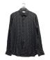 Saint Laurent Paris（サンローランパリ）の古着「シルクドットシャツ」｜ブラック