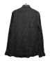 Saint Laurent Paris (サンローランパリ) シルクドットシャツ ブラック サイズ:37：30000円