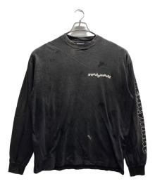 READYMADE（レディメイド）の古着「LS T DESTRUCTION」｜グレー
