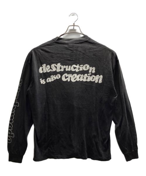 READYMADE（レディメイド）READYMADE (レディメイド) LS T DESTRUCTION グレー サイズ:XL 未使用品の古着・服飾アイテム