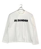 JIL SANDERジルサンダー）の古着「ロゴカットソー」｜ホワイト
