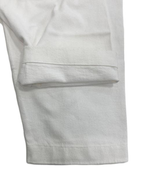JIL SANDER（ジルサンダー）JIL SANDER (ジルサンダー) ロゴカットソー ホワイト サイズ:Lの古着・服飾アイテム