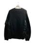 sacai (サカイ) MA-1 ウールニット プルオーバー ブラック サイズ:2：26000円