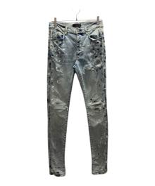 AMIRI（アミリ）の古着「MX ペイント スプラッター スキニーデニム」｜ブルー