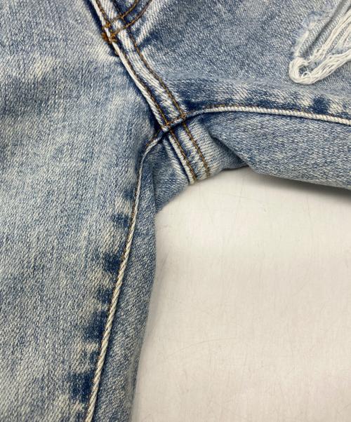 AMIRI（アミリ）AMIRI (アミリ) MX ペイント スプラッター スキニーデニム ブルー サイズ:31の古着・服飾アイテム