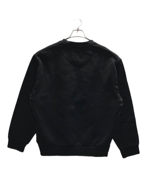 PRADA（プラダ）PRADA (プラダ) テクニカルコットン スウェットシャツ ブラック サイズ:Ⅿの古着・服飾アイテム