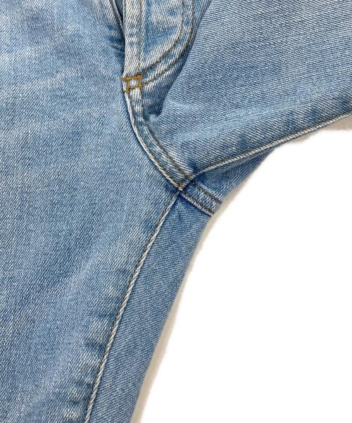 BALMAIN（バルマン）BALMAIN (バルマン) バイカーデニムパンツ ブルー サイズ:31の古着・服飾アイテム