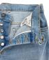 中古・古着 BALMAIN (バルマン) バイカーデニムパンツ ブルー サイズ:31：20000円