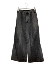 MAISON SPECIAL（メゾンスペシャル）の古着「Inside-Out Sweat Wide Pants」｜グレー