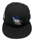 New Era×BORN X RAISED×Mr.Cartoonニューエラ×ボーン レイズド×ミスターカートゥーン）の古着「キャップ」｜ブラック