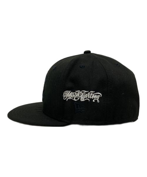 New Era（ニューエラ）New Era (ニューエラ) BORN X RAISED (ボーン レイズド) Mr.Cartoon (ミスターカートゥーン) キャップ ブラックの古着・服飾アイテム