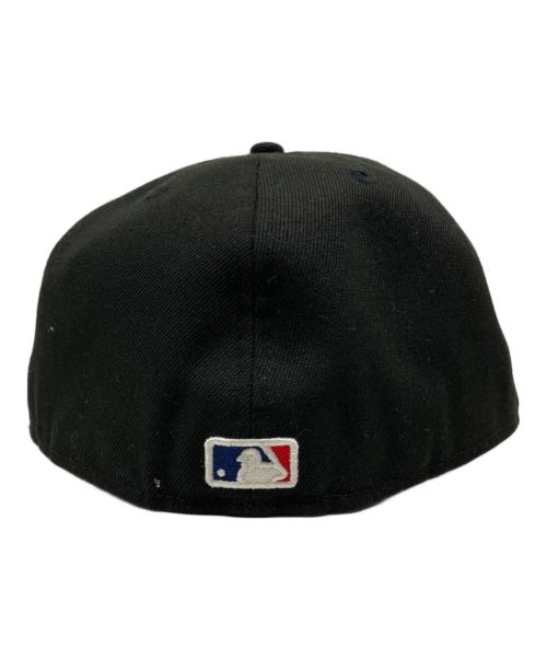 New Era（ニューエラ）New Era (ニューエラ) BORN X RAISED (ボーン レイズド) Mr.Cartoon (ミスターカートゥーン) キャップ ブラックの古着・服飾アイテム