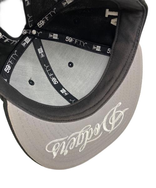 New Era（ニューエラ）New Era (ニューエラ) BORN X RAISED (ボーン レイズド) Mr.Cartoon (ミスターカートゥーン) キャップ ブラックの古着・服飾アイテム