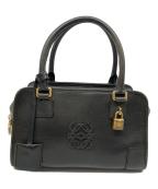 LOEWEロエベ）の古着「アマソナ28 レザーハンドバッグ」｜ブラック