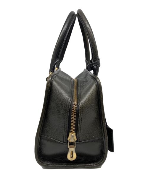 LOEWE（ロエベ）LOEWE (ロエベ) アマソナ28 レザーハンドバッグ ブラック サイズ:-の古着・服飾アイテム
