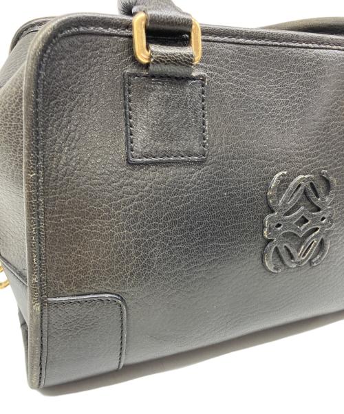LOEWE（ロエベ）LOEWE (ロエベ) アマソナ28 レザーハンドバッグ ブラック サイズ:-の古着・服飾アイテム