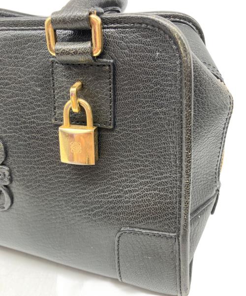 LOEWE（ロエベ）LOEWE (ロエベ) アマソナ28 レザーハンドバッグ ブラック サイズ:-の古着・服飾アイテム