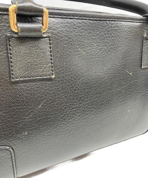 LOEWE（ロエベ）LOEWE (ロエベ) アマソナ28 レザーハンドバッグ ブラック サイズ:-の古着・服飾アイテム