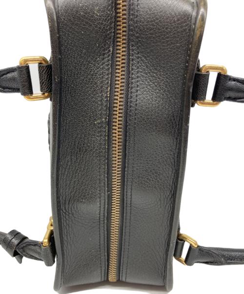 LOEWE（ロエベ）LOEWE (ロエベ) アマソナ28 レザーハンドバッグ ブラック サイズ:-の古着・服飾アイテム