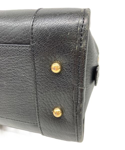 LOEWE（ロエベ）LOEWE (ロエベ) アマソナ28 レザーハンドバッグ ブラック サイズ:-の古着・服飾アイテム