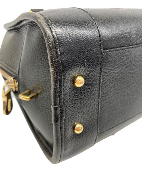 LOEWE（ロエベ）LOEWE (ロエベ) アマソナ28 レザーハンドバッグ ブラック サイズ:-の古着・服飾アイテム