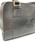 中古・古着 LOEWE (ロエベ) アマソナ28 レザーハンドバッグ ブラック サイズ:-：90000円