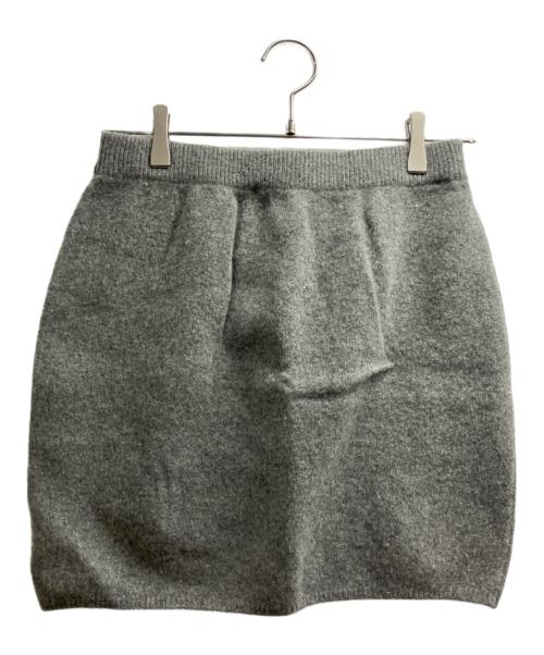 JOSEMOON（ジョゼムーン）JOSEMOON (ジョゼムーン) ENSEMBLE KNIT CARDIGAN グレー サイズ:freeの古着・服飾アイテム