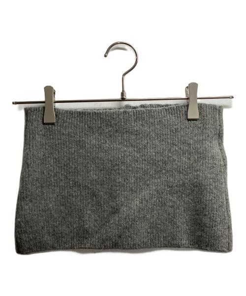 JOSEMOON（ジョゼムーン）JOSEMOON (ジョゼムーン) ENSEMBLE KNIT CARDIGAN グレー サイズ:freeの古着・服飾アイテム