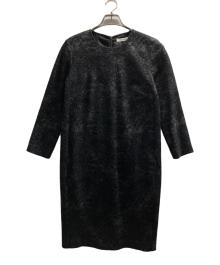 MaxMara（マックスマーラ）の古着「コットンウールワンピース」｜グレー