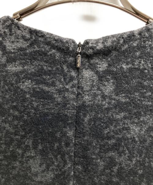 MaxMara（マックスマーラ）MaxMara (マックスマーラ) コットンウールワンピース グレー サイズ:40の古着・服飾アイテム