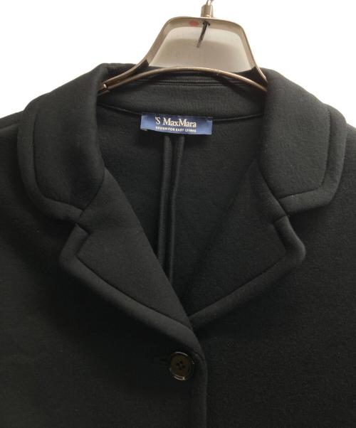 'S Max Mara（エスマックスマーラ）'S Max Mara (エスマックスマーラ) カッソートジャケット ブラック サイズ:-の古着・服飾アイテム