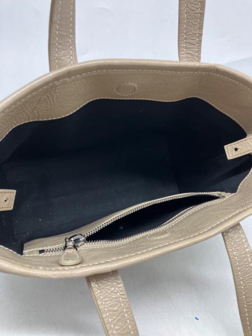 BALENCIAGA（バレンシアガ）BALENCIAGA (バレンシアガ) バルベス スモール2WAYバッグ ベージュの古着・服飾アイテム