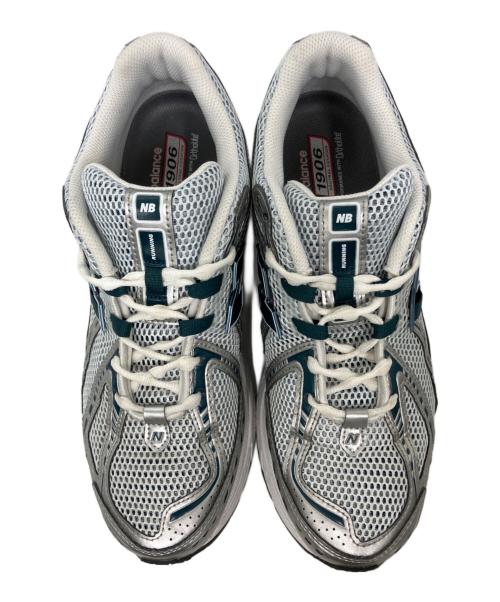 NEW BALANCE（ニューバランス）NEW BALANCE (ニューバランス) ローカットスニーカー グレー×グリーン サイズ:29cmの古着・服飾アイテム
