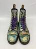 中古・古着 Dr.Martens (ドクターマーチン) TATE BRITAIN (テートブリテン) コラボ8ホールブーツ ブルー×グリーン サイズ:UK5：15000円